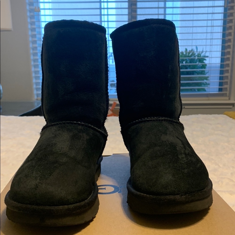 UGG Black Classic Short Boots